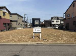 福井市若杉町、土地の画像です