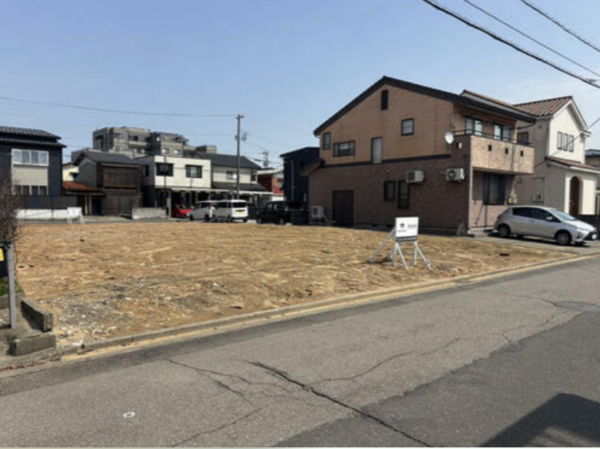 福井市若杉町、土地の画像です