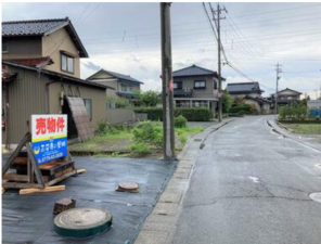 坂井市春江町正蓮花、土地の周辺画像画像です