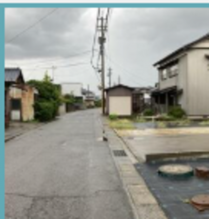 坂井市春江町正蓮花、土地の周辺画像画像です