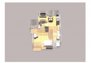 福井市高木北、中古一戸建ての内装画像です