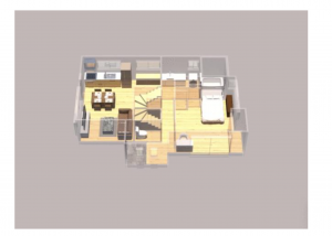 福井市高木北、中古一戸建ての内装画像です