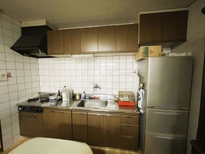福井市大宮、中古一戸建てのキッチン画像です