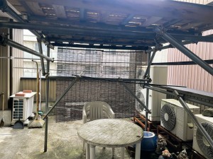 福井市大宮、中古一戸建てのバルコニー画像です