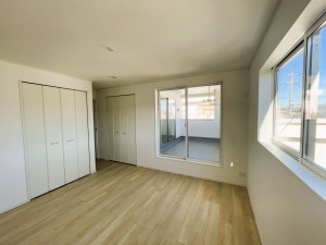 鯖江市神中町、新築一戸建ての寝室画像です