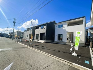 鯖江市神中町、新築一戸建ての完成予想図（外観）画像です