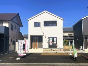 鯖江市神中町、新築一戸建ての外観画像です