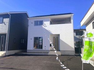 鯖江市神中町、新築一戸建ての外観画像です