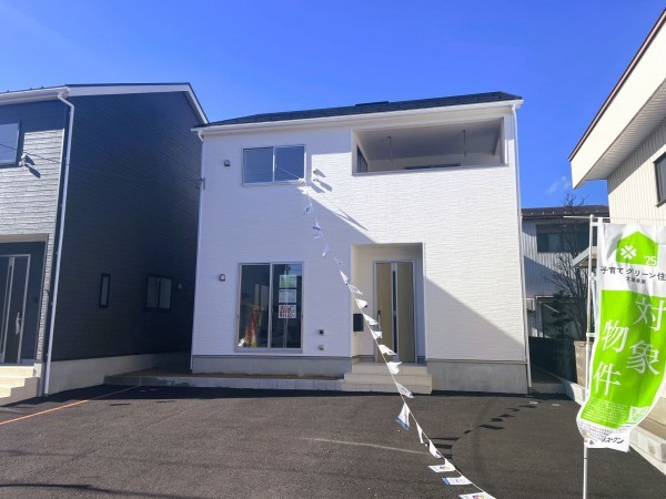 鯖江市神中町、新築一戸建ての外観画像です