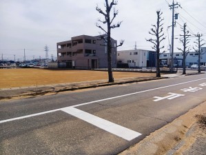 福井市定正町、土地の画像です