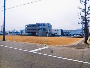 福井市定正町、土地の画像です