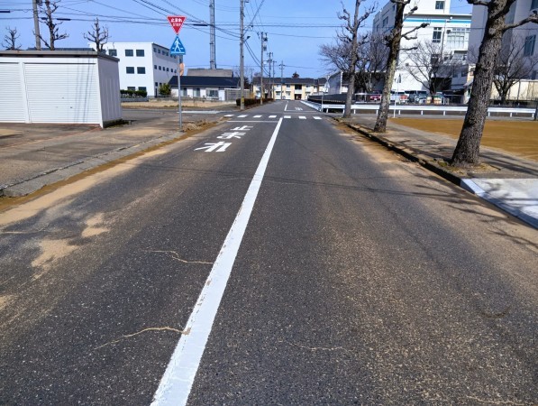 福井市定正町、土地の画像です