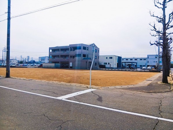 福井市定正町、土地の画像です