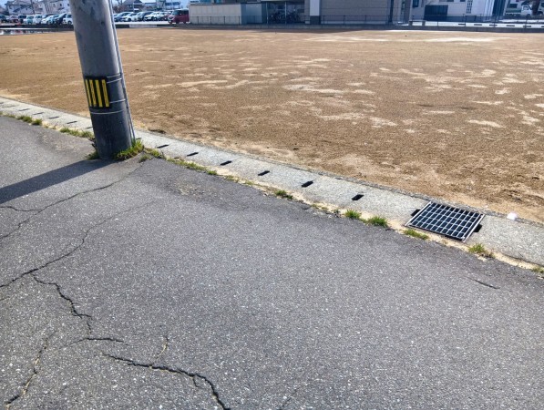 福井市定正町、土地の画像です