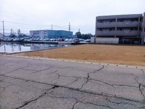 福井市定正町、土地の画像です