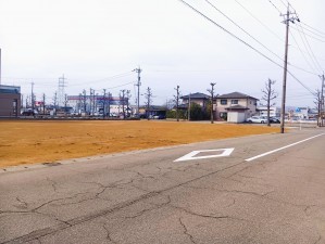 福井市定正町、土地の画像です