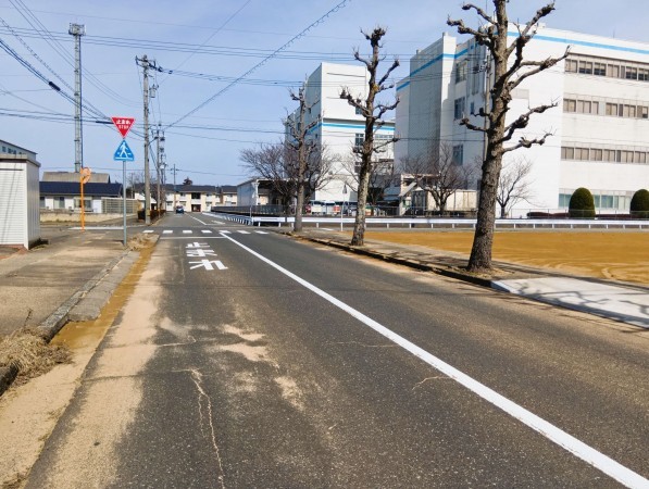 福井市定正町、土地の画像です