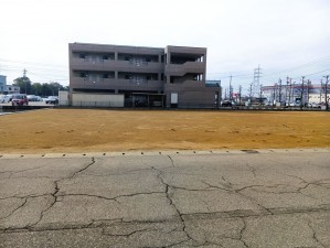 福井市定正町、土地の画像です