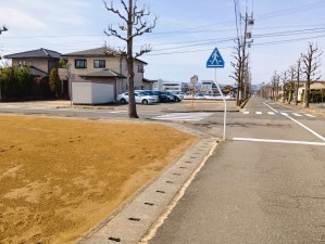 福井市定正町、土地の画像です