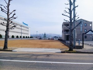 福井市定正町、土地の画像です