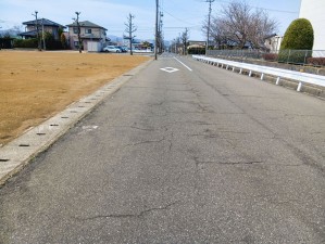 福井市定正町、土地の画像です