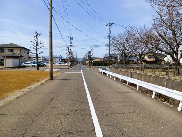 福井市定正町、土地の画像です