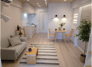横浜市青葉区藤が丘、マンションの内装画像です