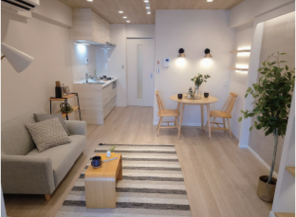 横浜市青葉区藤が丘、マンションの内装画像です