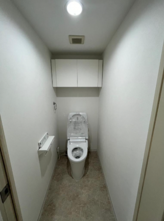 横浜市青葉区新石川、マンションのトイレ画像です
