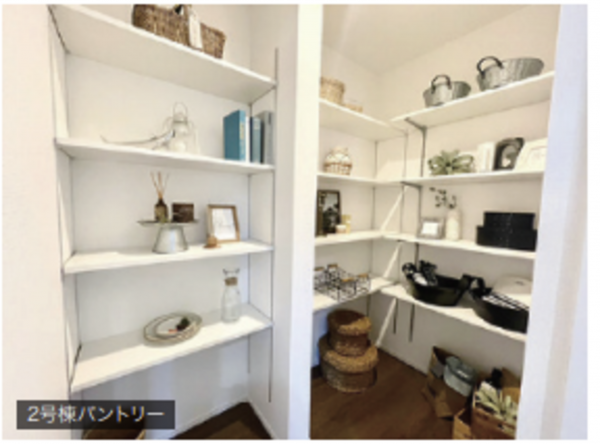 横浜市青葉区奈良町、新築一戸建ての収納画像です