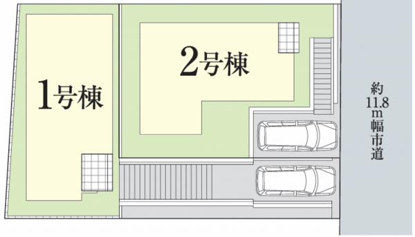 横浜市青葉区藤が丘、新築一戸建てのその他画像です
