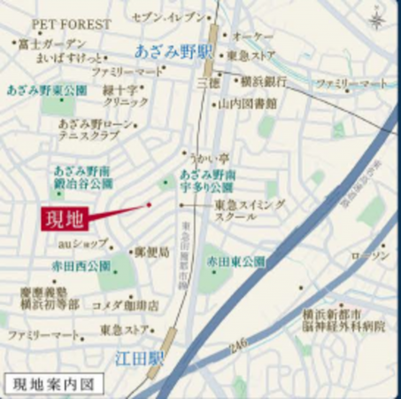 横浜市青葉区あざみ野南、新築一戸建ての画像です