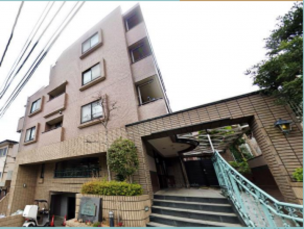 横浜市青葉区市ケ尾町、マンションの外観画像です