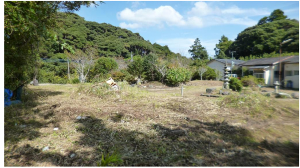 勝浦市植野、土地の画像です