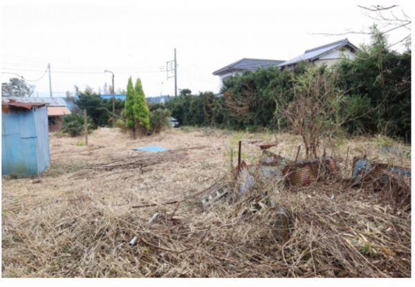 いすみ市大原、土地の画像です