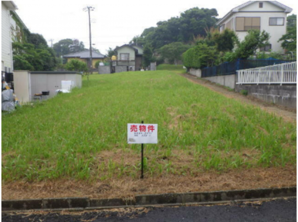 勝浦市興津、土地の画像です