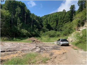 いすみ市新田野、土地の画像です