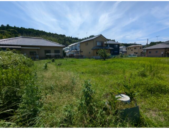 いすみ市大原、土地の画像です