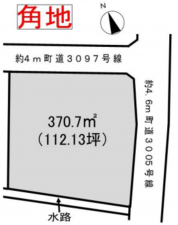 夷隅郡御宿町久保、土地の間取り画像です