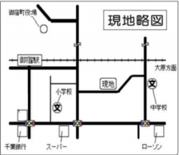 夷隅郡御宿町久保、土地の画像です