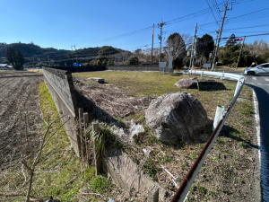 勝浦市貝掛、土地の画像です