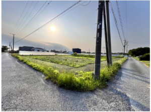 いすみ市岬町、土地の画像です