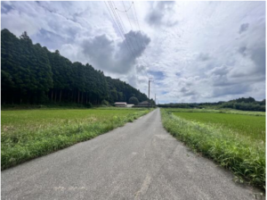 いすみ市行川、土地の画像です