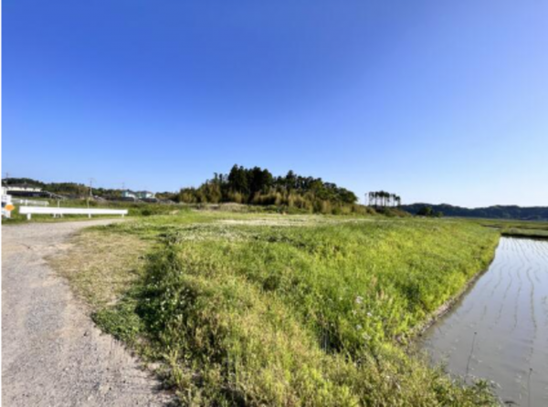いすみ市荻原、土地の画像です