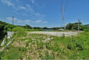 勝浦市上植野、土地の画像です