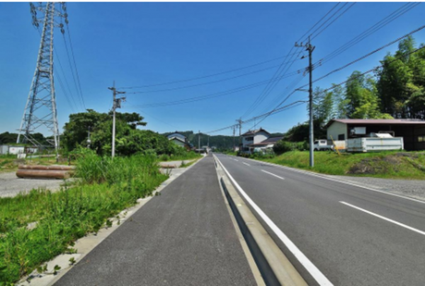 勝浦市上植野、土地の画像です