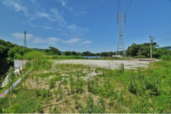 勝浦市上植野、土地の画像です