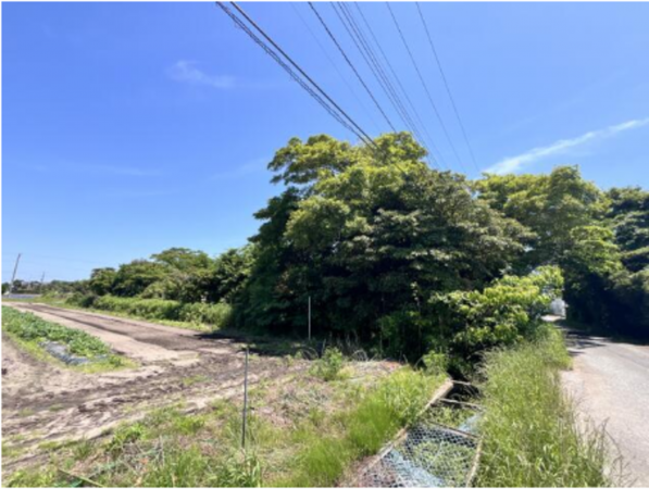 いすみ市日在、土地の画像です