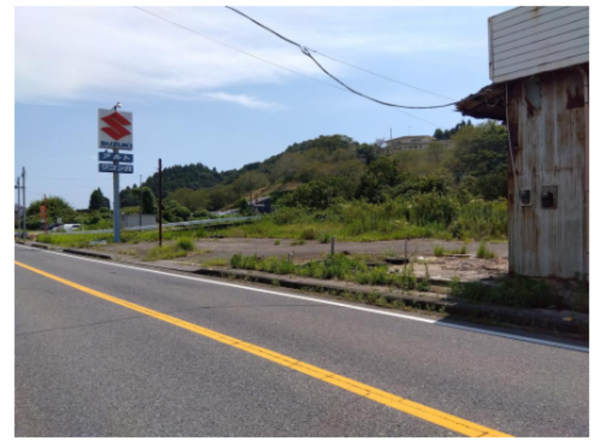 いすみ市新田、土地の画像です