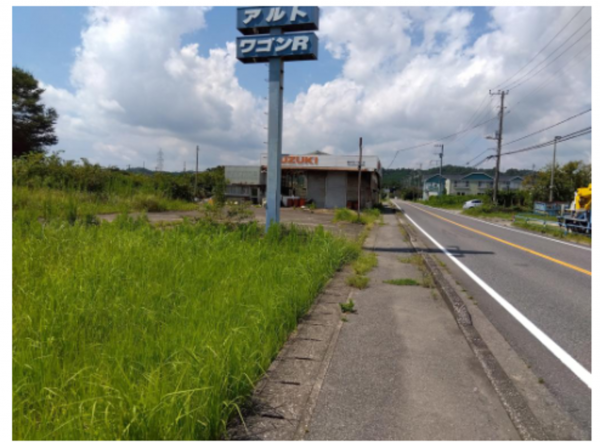 いすみ市新田、土地の画像です